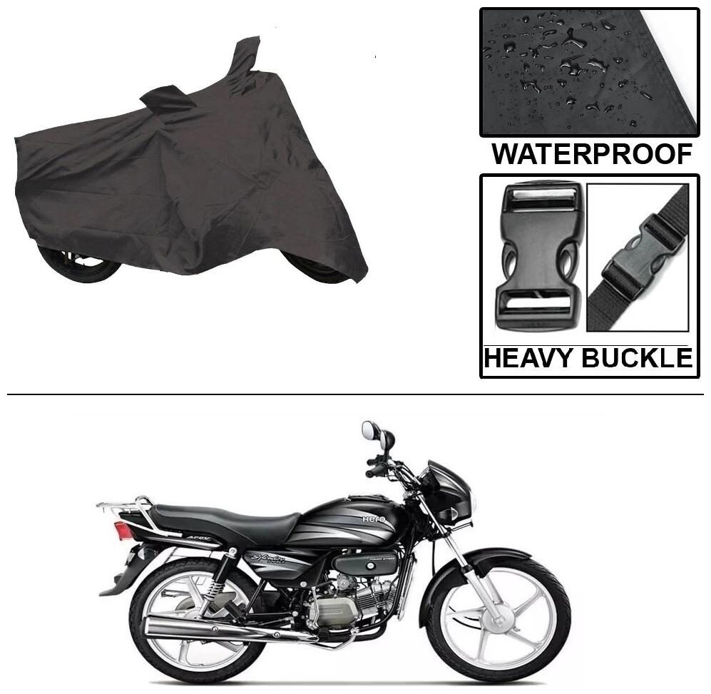 Ronish 100 Waterproof Heavy Quality Bike Body Cover for Standard Size Black for Hero Splendor Plus
Ronish 100 Waterproof Heavy Quality Bike Body Cover for Standard Size Black for Hero Splendor Plus