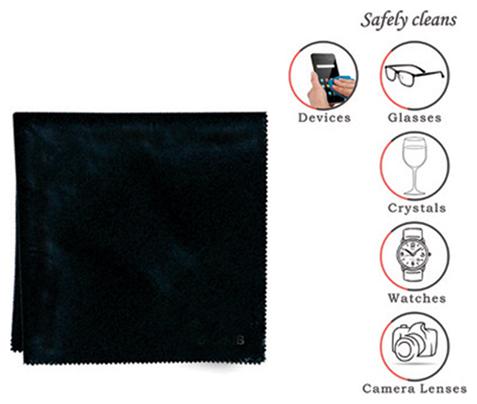 Affable Optical Sunglass Eyewear Mobile Tablet Glass Ipad Sandsilk Lens Cleaning Cloth - Black (Pack Of 20 pc)
Affable Optical Sunglass Eyewear Mobile Tablet Glass Ipad Sandsilk Lens Cleaning Cloth - Black (Pack Of 20 pc)