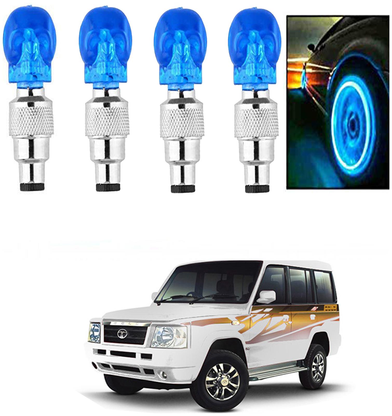SHOP4U Car Skull Wheel Tyre LED Light With Motion Sensor for tata sumo ( Pack of 4 Blue )
SHOP4U Car Skull Wheel Tyre LED Light With Motion Sensor for tata sumo ( Pack of 4 Blue )