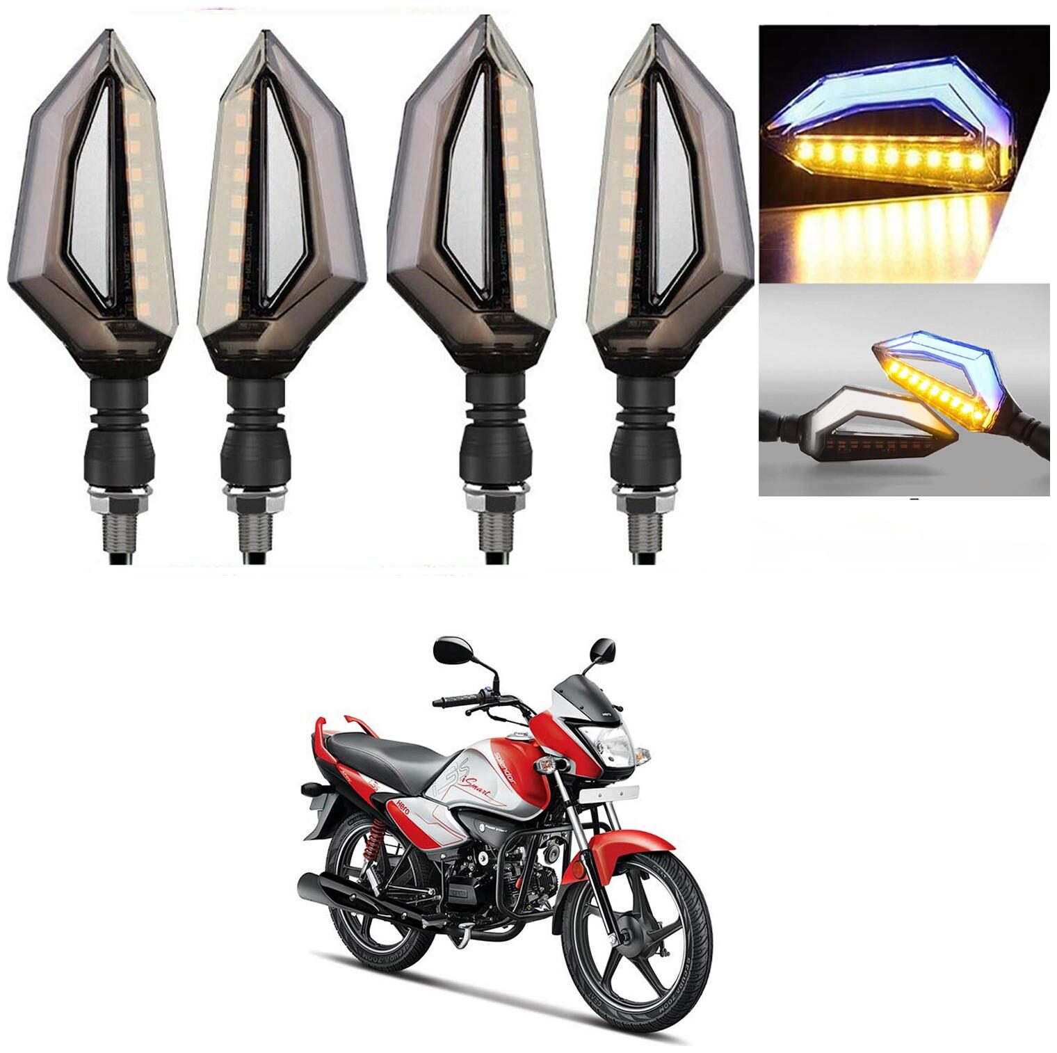 SHOP4U D Shape Side Blinker LED Indicator Light Front Rear Light for Hero Super SPlendor I Smart ( Blue and Yellow )
SHOP4U D Shape Side Blinker LED Indicator Light Front Rear Light for Hero Super SPlendor I Smart ( Blue and Yellow )
