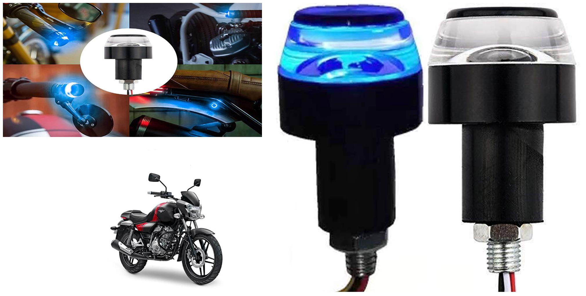 SHOP4U Handlebar LED Turn Signal Handelbar Dual Bulb for Bajaj V15 ( White and Blue 2 PCs )
SHOP4U Handlebar LED Turn Signal Handelbar Dual Bulb for Bajaj V15 ( White and Blue 2 PCs )