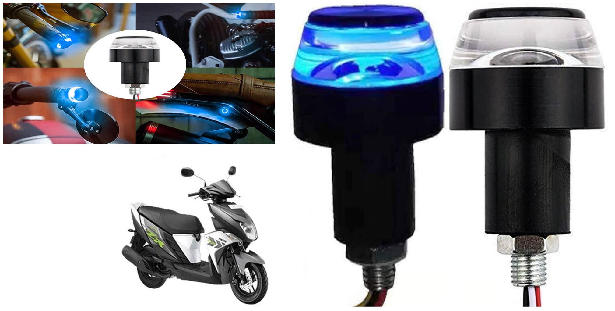 SHOP4U Handlebar LED Turn Signal Handelbar Dual Bulb for Yamaha Ray ZR ( White and Blue 2 PCs )
SHOP4U Handlebar LED Turn Signal Handelbar Dual Bulb for Yamaha Ray ZR ( White and Blue 2 PCs )