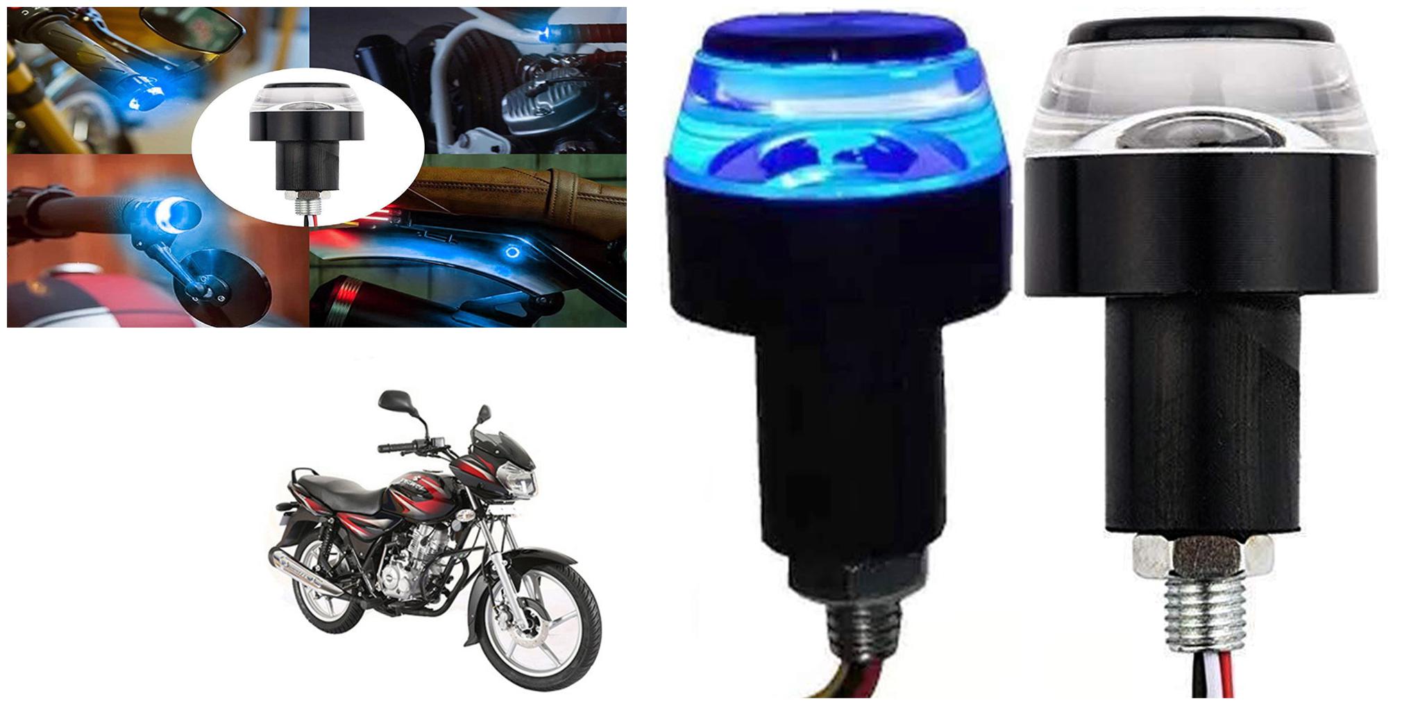 SHOP4U Handlebar LED Turn Signal Handelbar Dual Bulb for Bajaj Discover 125 ( White and Blue 2 PCs )
SHOP4U Handlebar LED Turn Signal Handelbar Dual Bulb for Bajaj Discover 125 ( White and Blue 2 PCs )