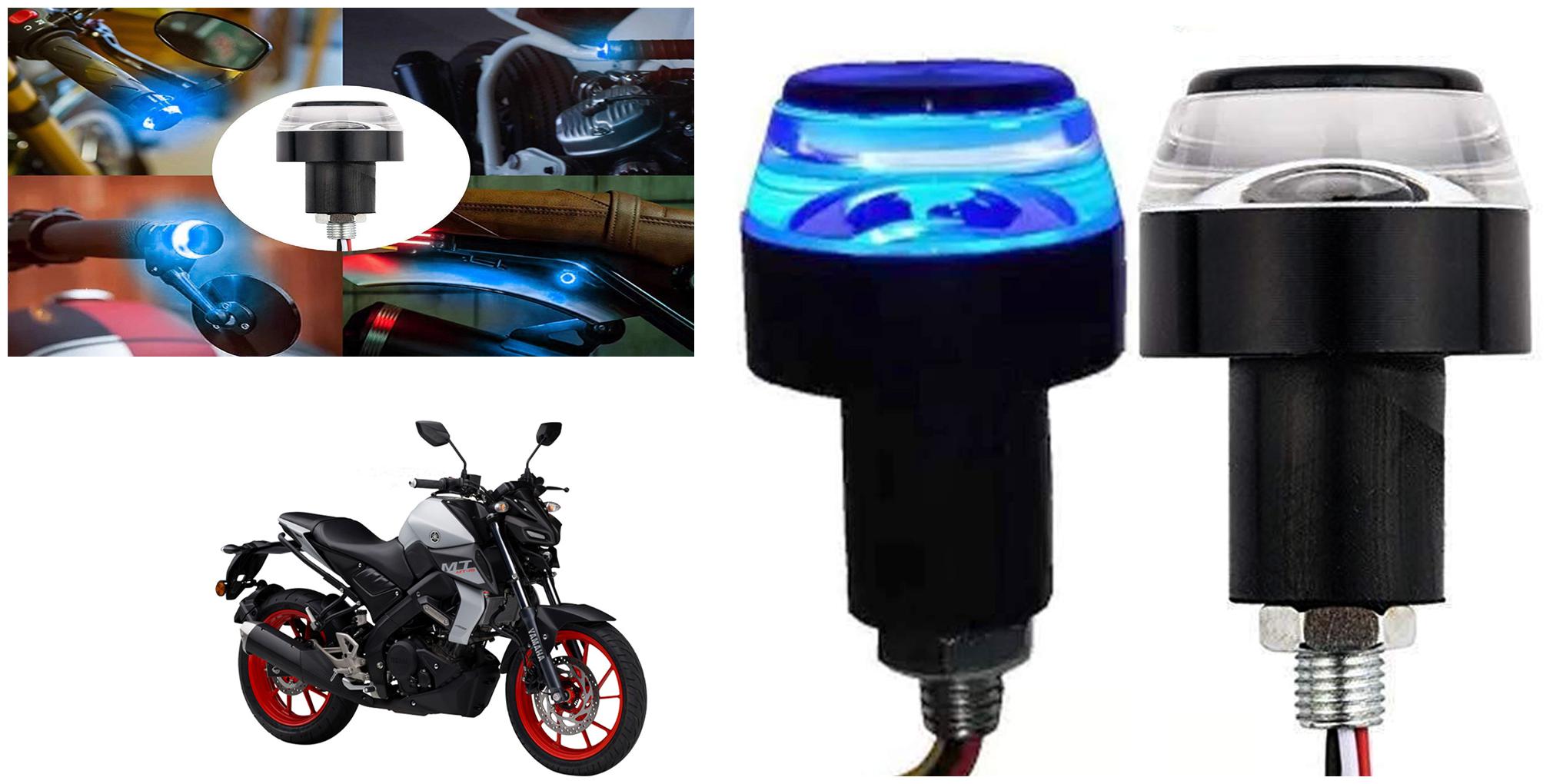 SHOP4U Handlebar LED Turn Signal Handelbar Dual Bulb for Yamaha MT-15 BS6 ( White and Blue 2 PCs )
SHOP4U Handlebar LED Turn Signal Handelbar Dual Bulb for Yamaha MT-15 BS6 ( White and Blue 2 PCs )