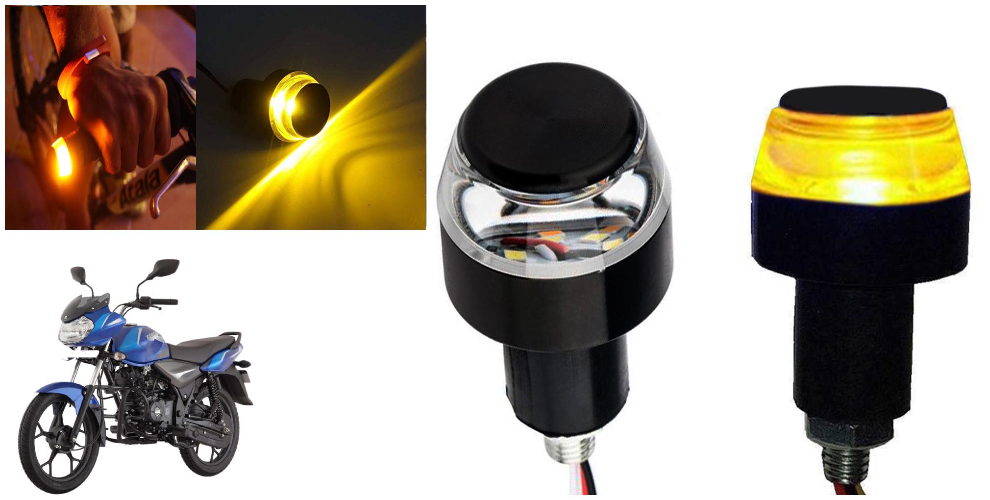 SHOP4U Handlebar LED Turn Signal Indicatorn Dual Bulb for Bajaj Discover 110 ( White and Yellow 2 PCs )
SHOP4U Handlebar LED Turn Signal Indicatorn Dual Bulb for Bajaj Discover 110 ( White and Yellow 2 PCs )