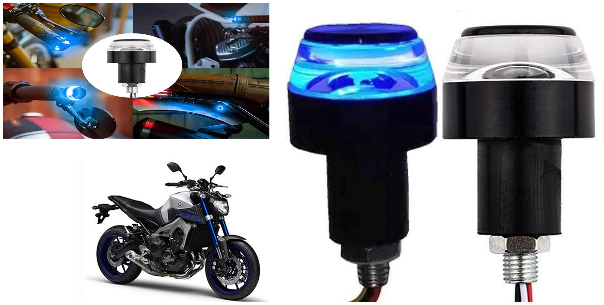 SHOP4U Handlebar LED Turn Signal Handelbar Dual Bulb for Yamaha MT 09 ( White and Blue 2 PCs )
SHOP4U Handlebar LED Turn Signal Handelbar Dual Bulb for Yamaha MT 09 ( White and Blue 2 PCs )
