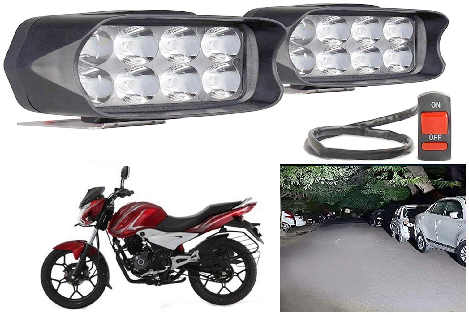 SHOP4U L21 Shilon 8 LED Fog Lamp Light for Bajaj Discover 100T ( Free on off Switch )
SHOP4U L21 Shilon 8 LED Fog Lamp Light for Bajaj Discover 100T ( Free on off Switch )