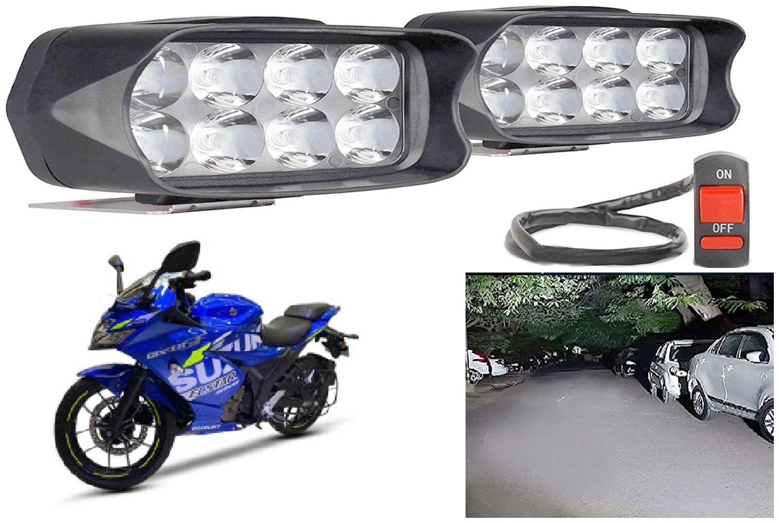 SHOP4U L21 Shilon 8 LED Fog Lamp Light for Suzuki Gixxer SF 250 BS6 ( Free on off Switch )
SHOP4U L21 Shilon 8 LED Fog Lamp Light for Suzuki Gixxer SF 250 BS6 ( Free on off Switch )