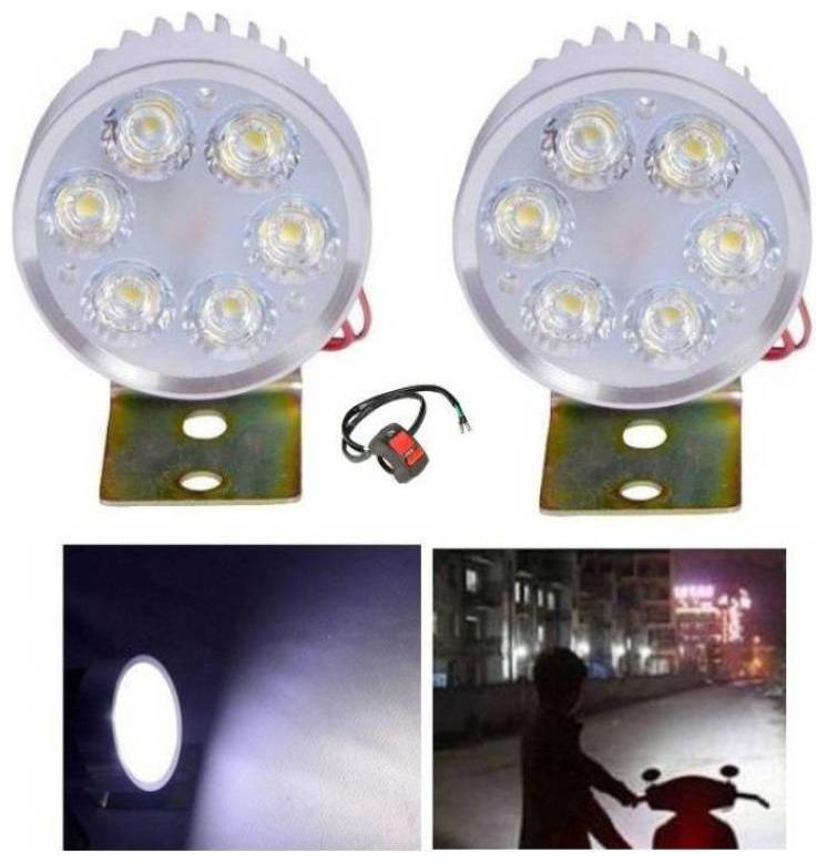 SHOP4U Shillon 6 LED Fog Light Mirror Mount Driving Spot Lamp with On Off Switch For All Bikes Scooties and Car
SHOP4U Shillon 6 LED Fog Light Mirror Mount Driving Spot Lamp with On Off Switch For All Bikes Scooties and Car