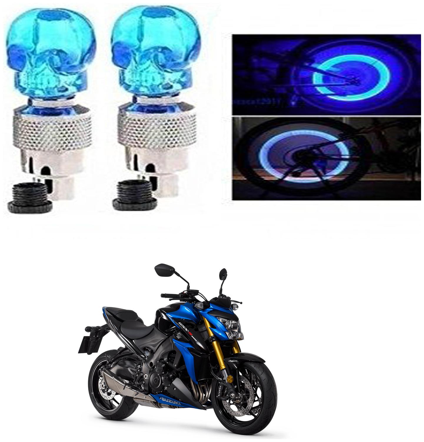 SHOP4U Skull Wheel Tyre Light With Motion Sensor for Suzuki GSX S1000 (Blue Pack of 2 )
SHOP4U Skull Wheel Tyre Light With Motion Sensor for Suzuki GSX S1000 (Blue Pack of 2 )