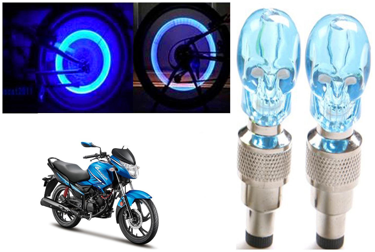 SHOP4U( Unbranded ) Bike Skull Tyre Blue LED With Motion Sensor Light for Hero Glamour
SHOP4U( Unbranded ) Bike Skull Tyre Blue LED With Motion Sensor Light for Hero Glamour