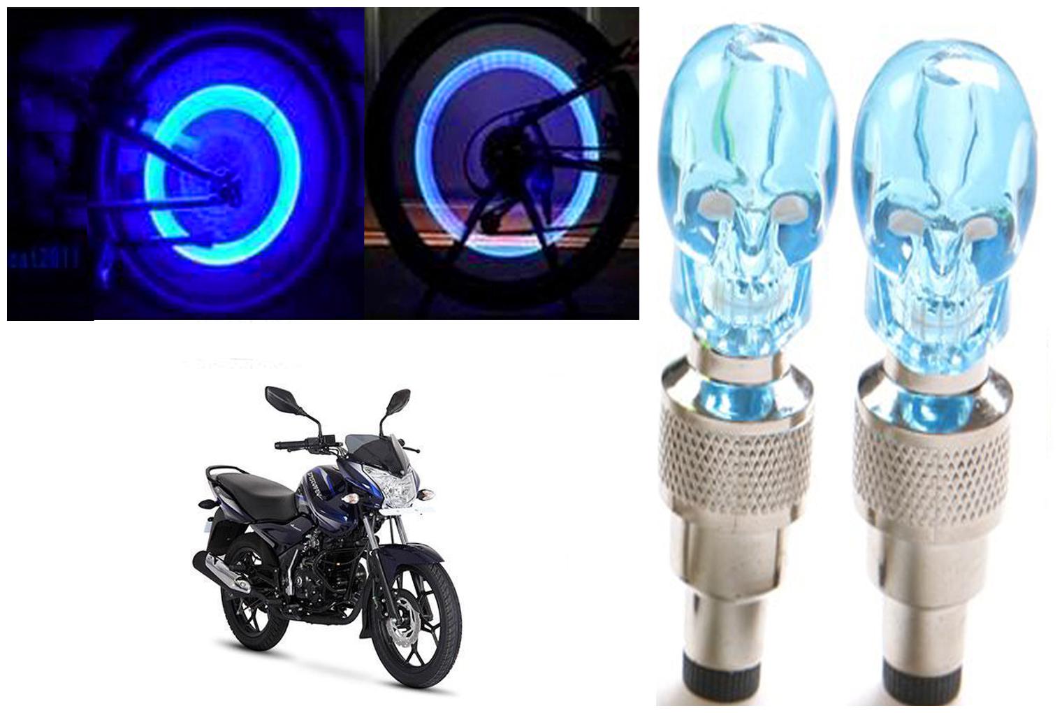 SHOP4U( Unbranded ) Bike Skull Tyre Blue LED With Motion Sensor Light for Bajaj Discover 150S
SHOP4U( Unbranded ) Bike Skull Tyre Blue LED With Motion Sensor Light for Bajaj Discover 150S