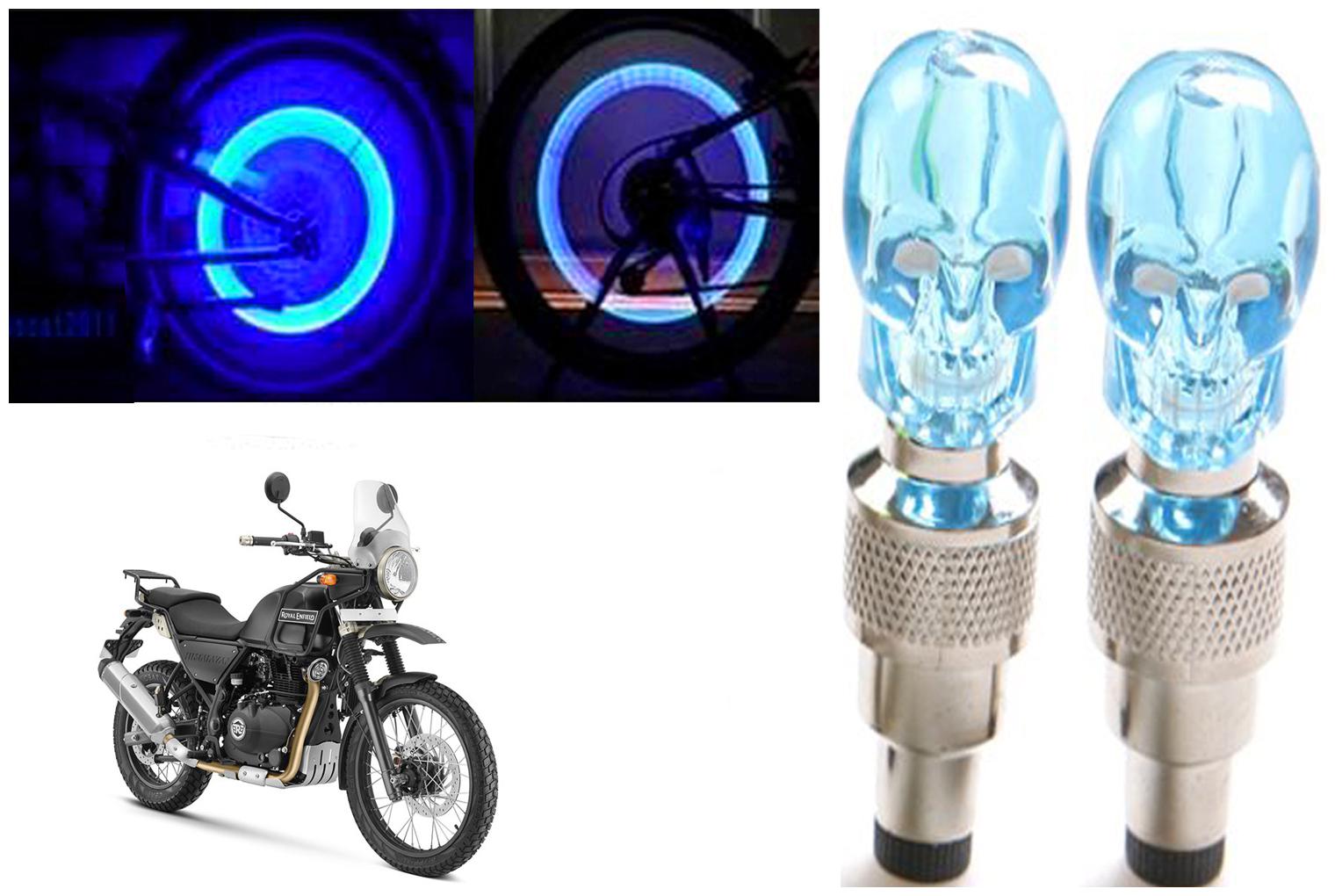 SHOP4U( Unbranded ) Bike Skull Tyre Blue LED With Motion Sensor Light for Royal Enfield Himalayan
SHOP4U( Unbranded ) Bike Skull Tyre Blue LED With Motion Sensor Light for Royal Enfield Himalayan