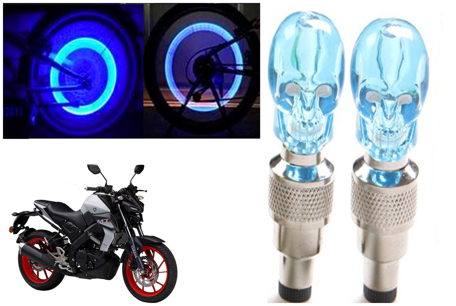 SHOP4U( Unbranded ) Bike Skull Tyre Blue LED With Motion Sensor Light for Yamaha MT-15 BS6
SHOP4U( Unbranded ) Bike Skull Tyre Blue LED With Motion Sensor Light for Yamaha MT-15 BS6