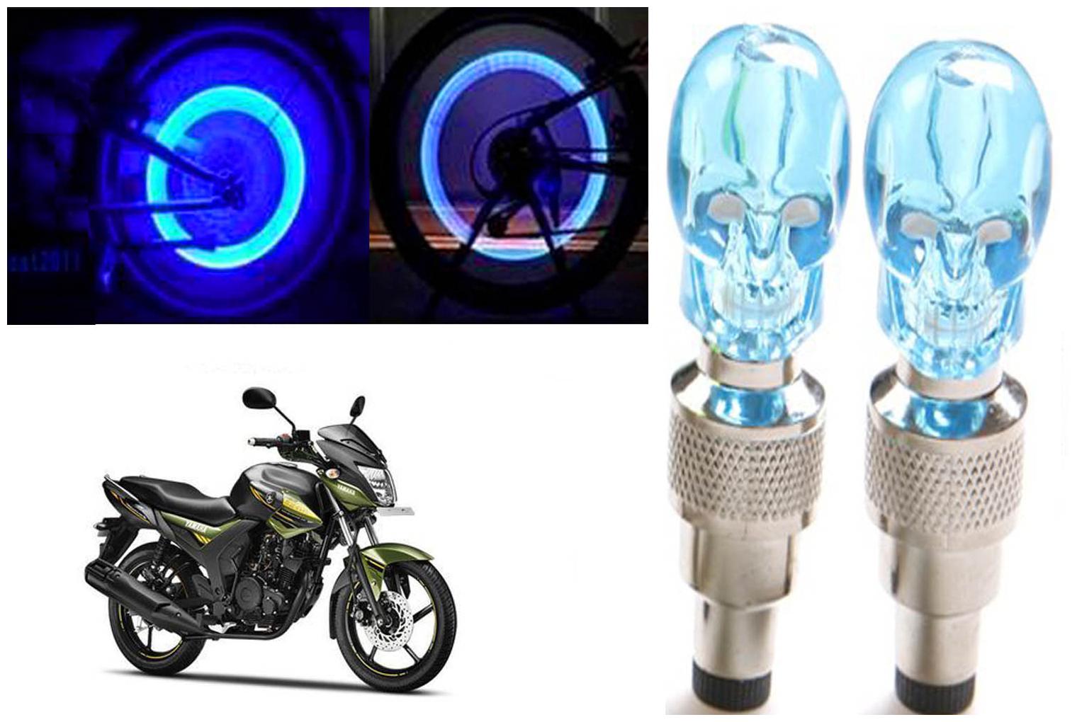 SHOP4U( Unbranded ) Bike Skull Tyre Blue LED With Motion Sensor Light for Yamaha SZ RR
SHOP4U( Unbranded ) Bike Skull Tyre Blue LED With Motion Sensor Light for Yamaha SZ RR