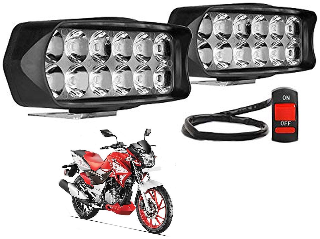SHOP4U Waterproof 12 LED Fog Light Head Lamp for Hero Xtreme 200S ( Set of 2 Free On Off Switch)
SHOP4U Waterproof 12 LED Fog Light Head Lamp for Hero Xtreme 200S ( Set of 2 Free On Off Switch)
