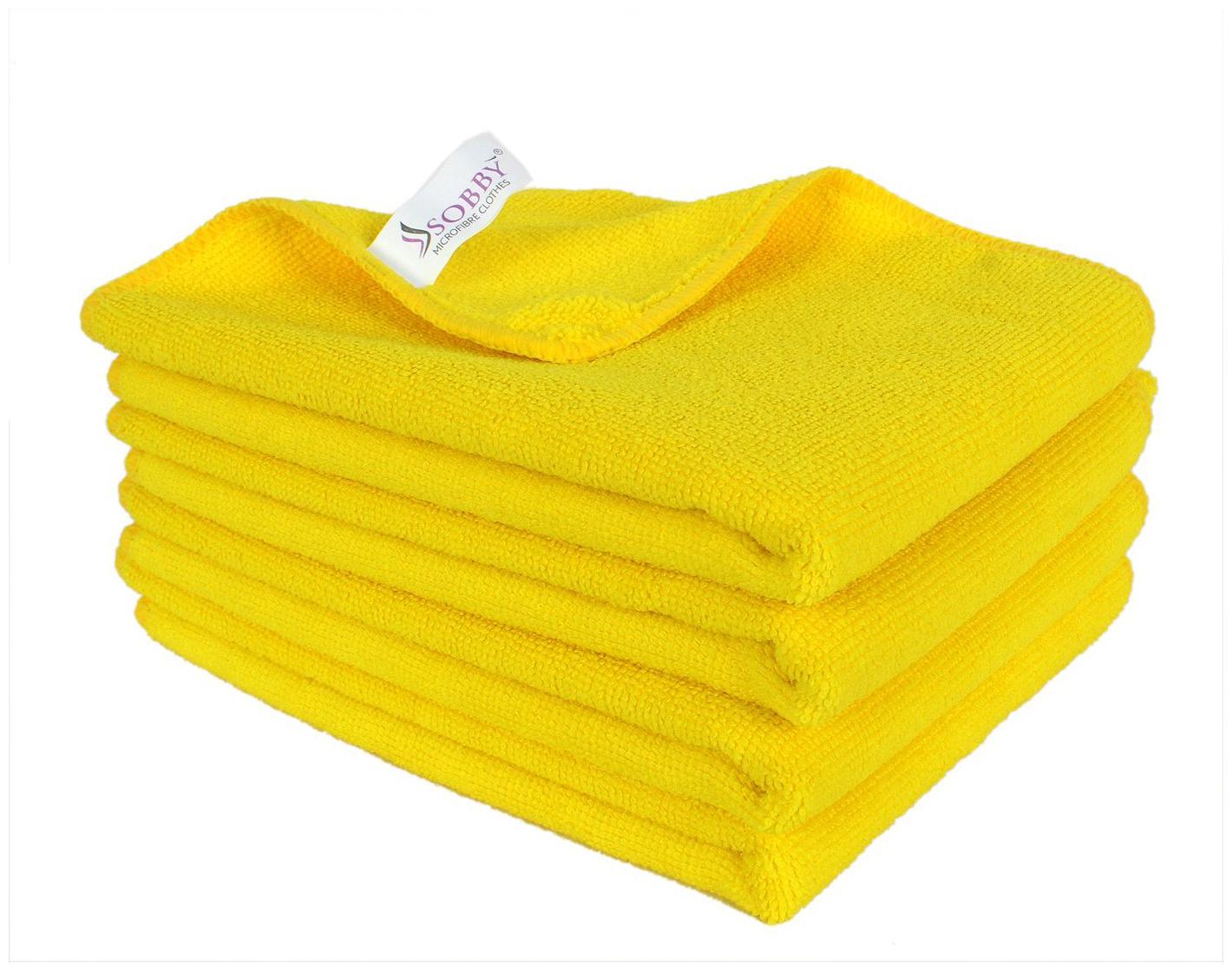 SOBBY Microfiber Car Cleaning Detailing Polishing Cloth - Set of 4-300 GSM (40cm x 60cm Yellow)
SOBBY Microfiber Car Cleaning Detailing Polishing Cloth - Set of 4-300 GSM (40cm x 60cm Yellow)