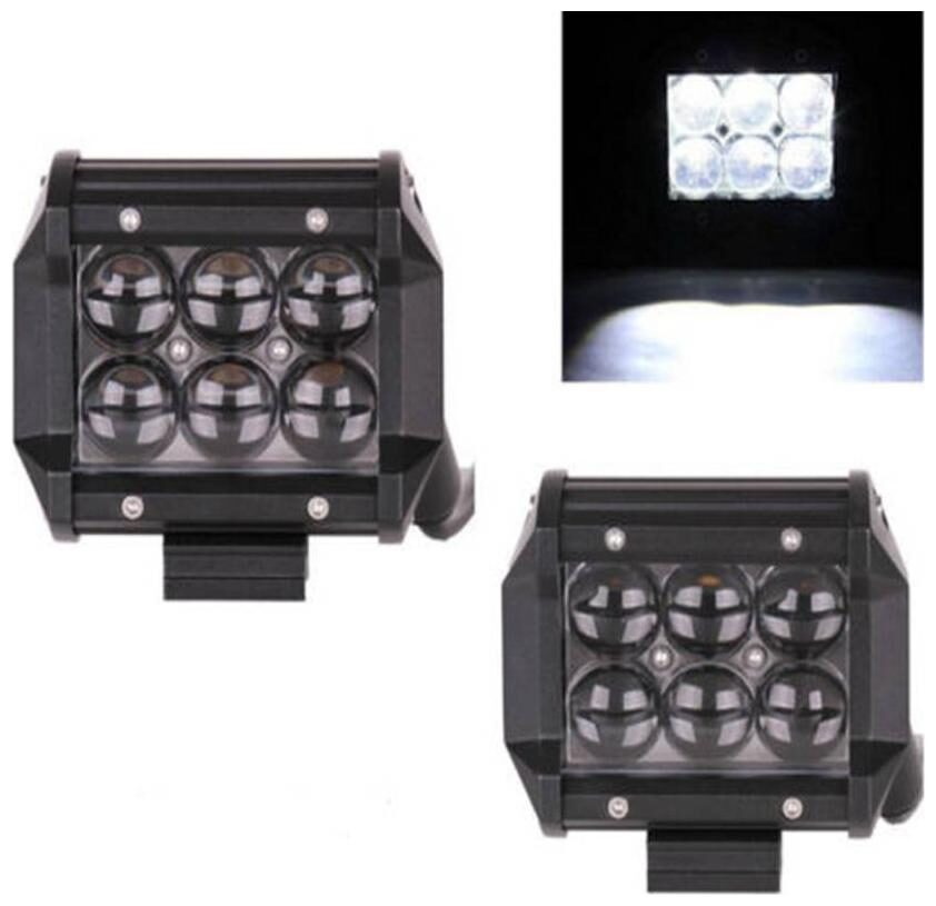 Spidy Moto 4D Reflect Lens 18W CREE LED Work Light Bar Flood Off-road Universal For Car
Spidy Moto 4D Reflect Lens 18W CREE LED Work Light Bar Flood Off-road Universal For Car