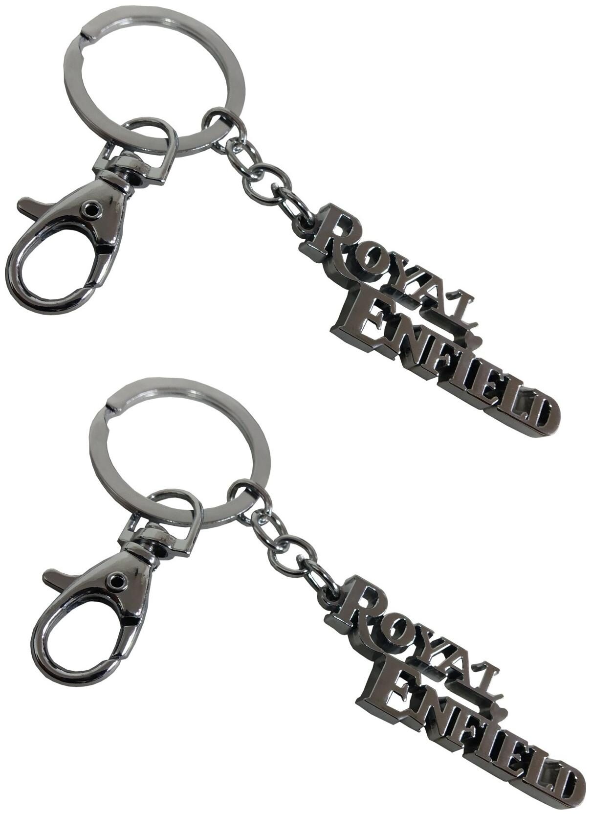 Stylewell (Set Of 2) Premium Synthetic Metal Base (Small Bold Size) Royal Enfield Metallic Toy Key Ring Keychain For Bikes Scooty And Cars (Silver)
Stylewell (Set Of 2) Premium Synthetic Metal Base (Small Bold Size) Royal Enfield Metallic Toy Key Ring Keychain For Bikes Scooty And Cars (Silver)