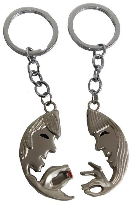 Stylewell Premium Synthetic Metal Base Unisex Engagement Couple Dual Metallic Toy Key Ring Keychain For Bikes Scooty And Cars (Silver)
Stylewell Premium Synthetic Metal Base Unisex Engagement Couple Dual Metallic Toy Key Ring Keychain For Bikes Scooty And Cars (Silver)