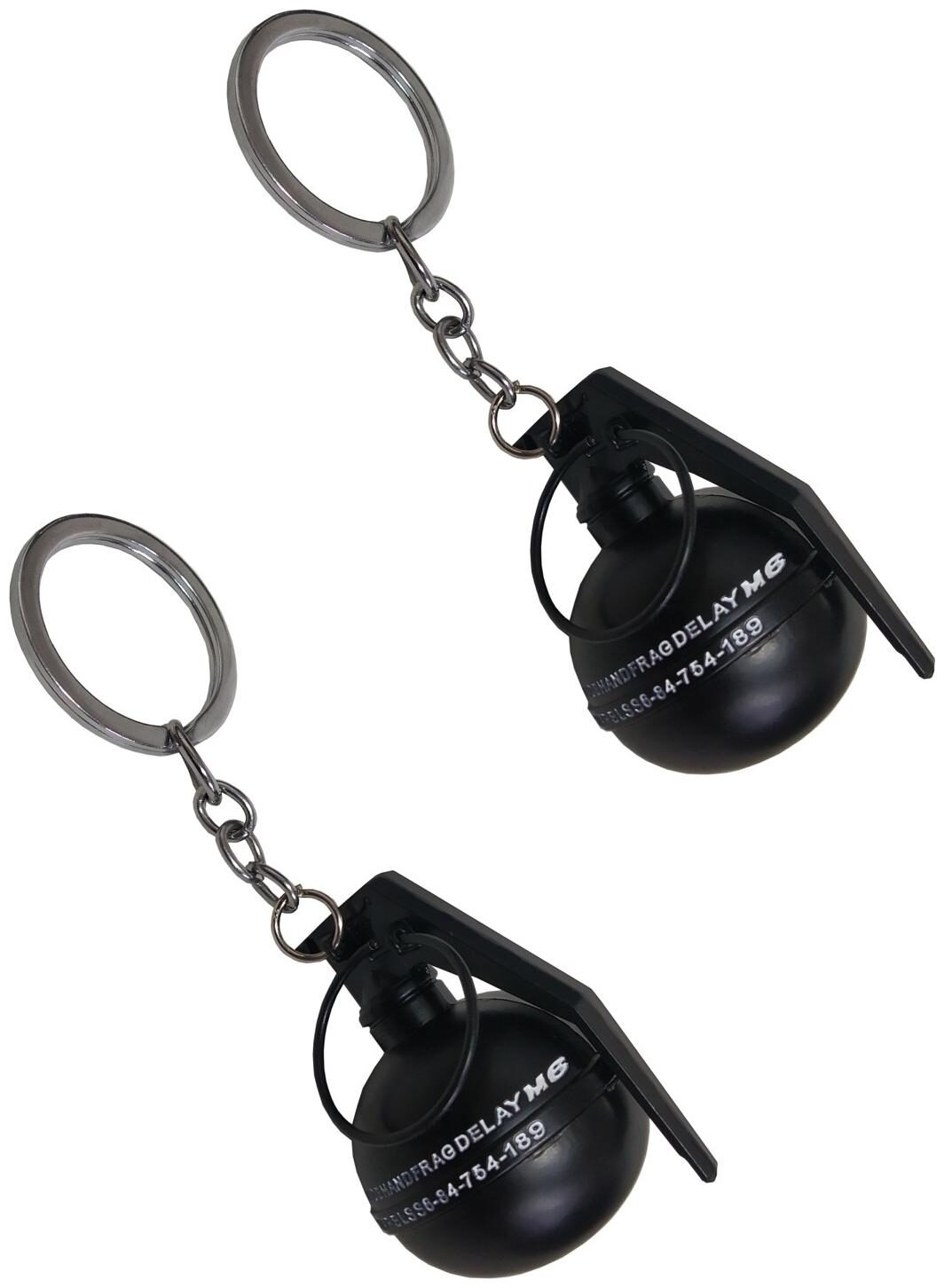 Stylewell (Set Of 2 pc) PUBG Players Unknown Battle Grounds Premium Quality Metal Base Synthetic PUBG Theme Hand Frag Grenade Metallic Toy Key Ring Keychain For Bikes Scooty And Cars (Black)
Stylewell (Set Of 2 pc) PUBG Players Unknown Battle Grounds Premium Quality Metal Base Synthetic PUBG Theme Hand Frag Grenade Metallic Toy Key Ring Keychain For Bikes Scooty And Cars (Black)