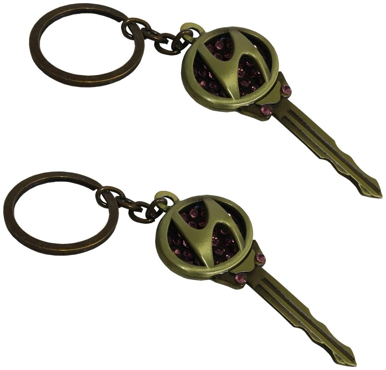 Utkarsh Premium Synthetic Metal Base Automobile Key Shape Metallic Toy Key Ring Keychain For Hyundai Cars (Set Of 2)
Utkarsh Premium Synthetic Metal Base Automobile Key Shape Metallic Toy Key Ring Keychain For Hyundai Cars (Set Of 2)
