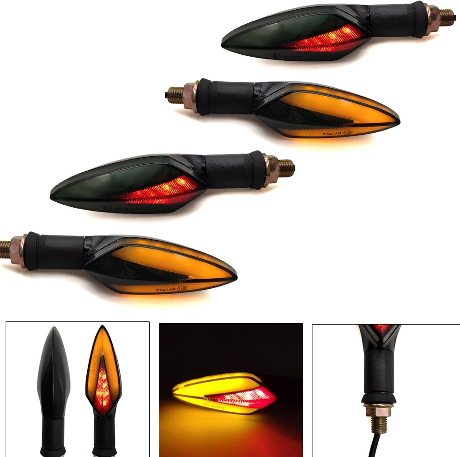 Yashinika Front Side Rear LED Indicator Light for Universal For Bike Universal For Bike (Red Yellow)
Yashinika Front Side Rear LED Indicator Light for Universal For Bike Universal For Bike (Red Yellow)