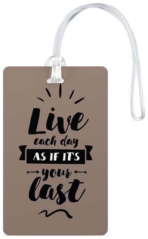 100yellow Luggage Tags- Printed High Quality Gloss Finish PVC Travel Bag Tag with Silicon Strap- Ideal For Travel
100yellow Luggage Tags- Printed High Quality Gloss Finish PVC Travel Bag Tag with Silicon Strap- Ideal For Travel