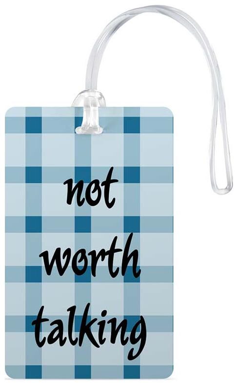 100yellow Luggage Tags- Printed High Quality Gloss Finish PVC Travel Bag Tag with Silicon Strap- Ideal For Travel
100yellow Luggage Tags- Printed High Quality Gloss Finish PVC Travel Bag Tag with Silicon Strap- Ideal For Travel