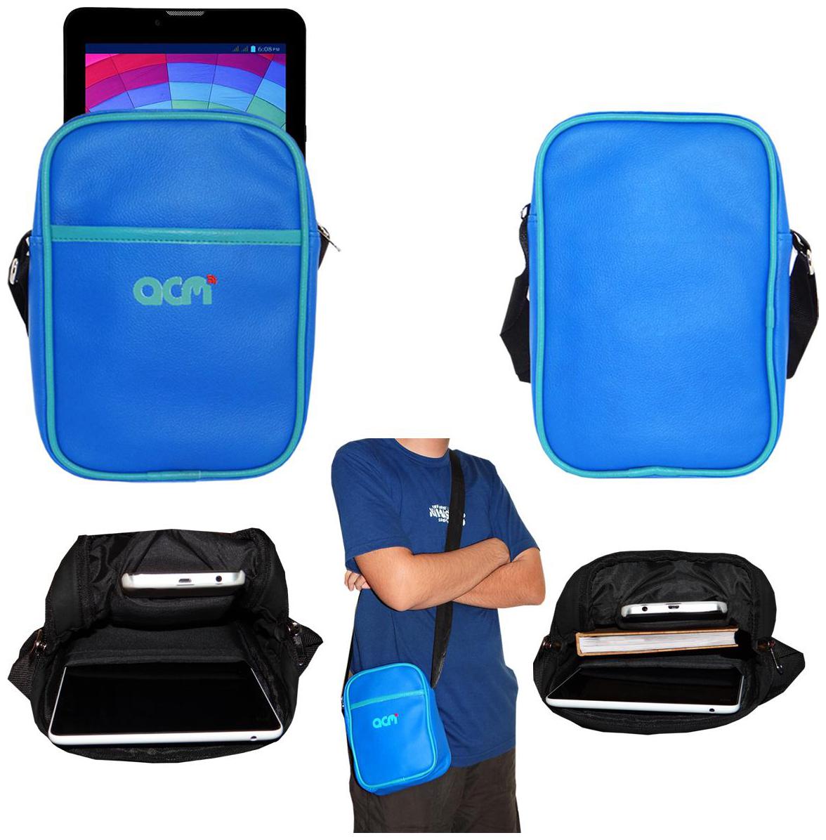 Acm Premium Soft Padded Shoulder Sling Bag for Datawind Ubislate 3g7x New Carrying Case Dark Blue
Acm Premium Soft Padded Shoulder Sling Bag for Datawind Ubislate 3g7x New Carrying Case Dark Blue