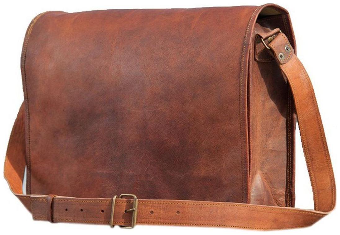 Anshika International vintage handmade leather messenger bag for boys girls size L1 3 H10 W4
Anshika International vintage handmade leather messenger bag for boys girls size L1 3 H10 W4