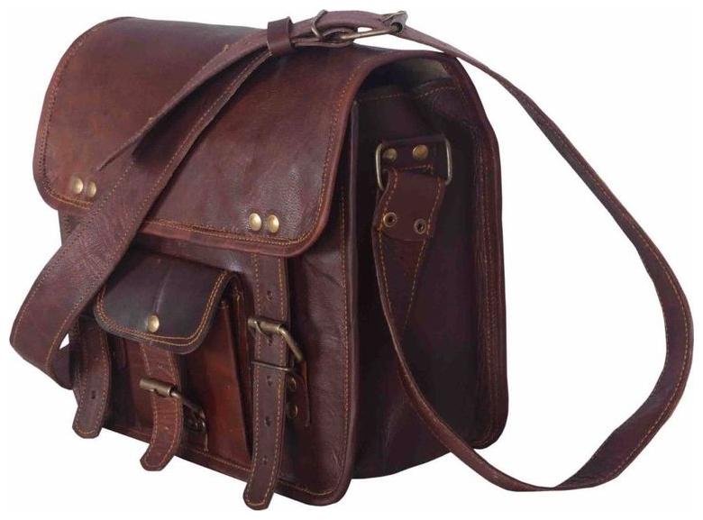 Anshika International Stylish Genuine Leather vintage Shoulder Messenge bag size L (11) H (9) W (3) for unisex
Anshika International Stylish Genuine Leather vintage Shoulder Messenge bag size L (11) H (9) W (3) for unisex