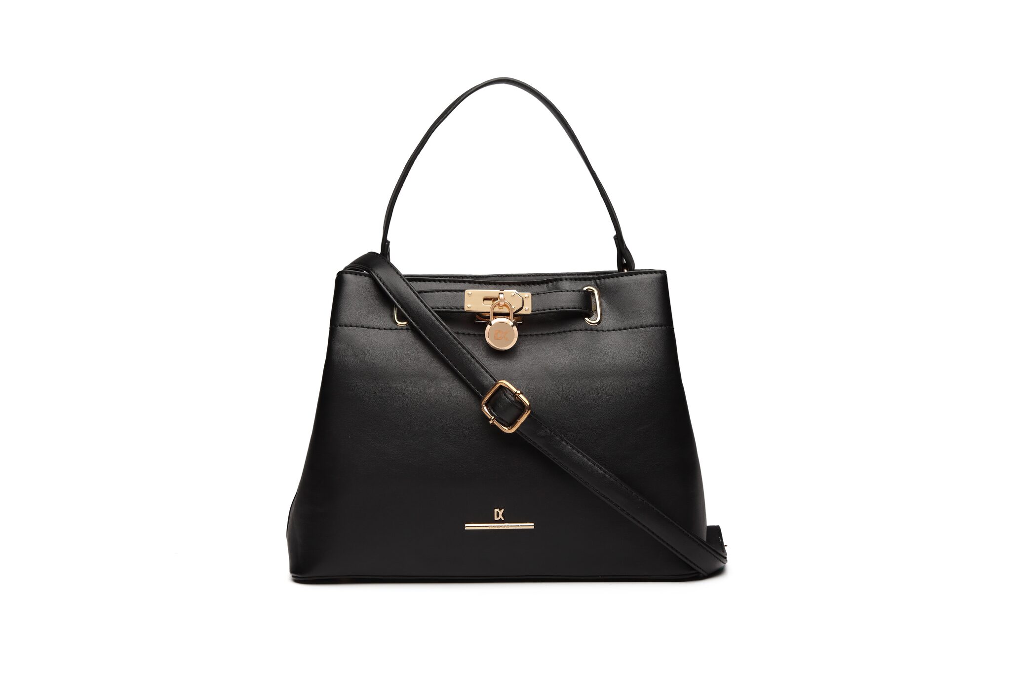 Diana Korr Black PU Handheld Bag 
Diana Korr Black PU Handheld Bag
