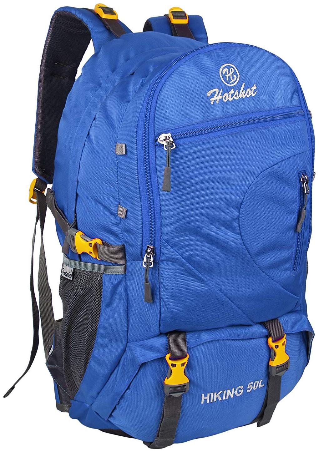 Hotshot Waterproof Travel Backpack for Outdoor Sport Camp Hiking Trekking Bag Camping Rucksack 50 Liters Blue
Hotshot Waterproof Travel Backpack for Outdoor Sport Camp Hiking Trekking Bag Camping Rucksack 50 Liters Blue
