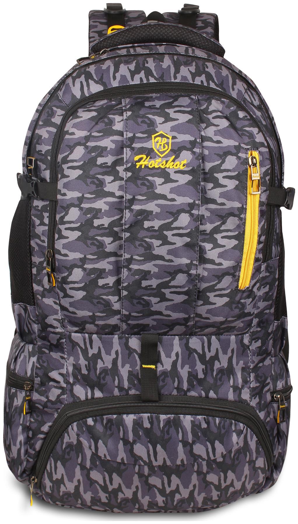 Hotshot Waterproof Travel Backpack for Outdoor Sport Camp Hiking Trekking Bag Camping Rucksack 60 Liters Black and Multicolor
Hotshot Waterproof Travel Backpack for Outdoor Sport Camp Hiking Trekking Bag Camping Rucksack 60 Liters Black and Multicolor