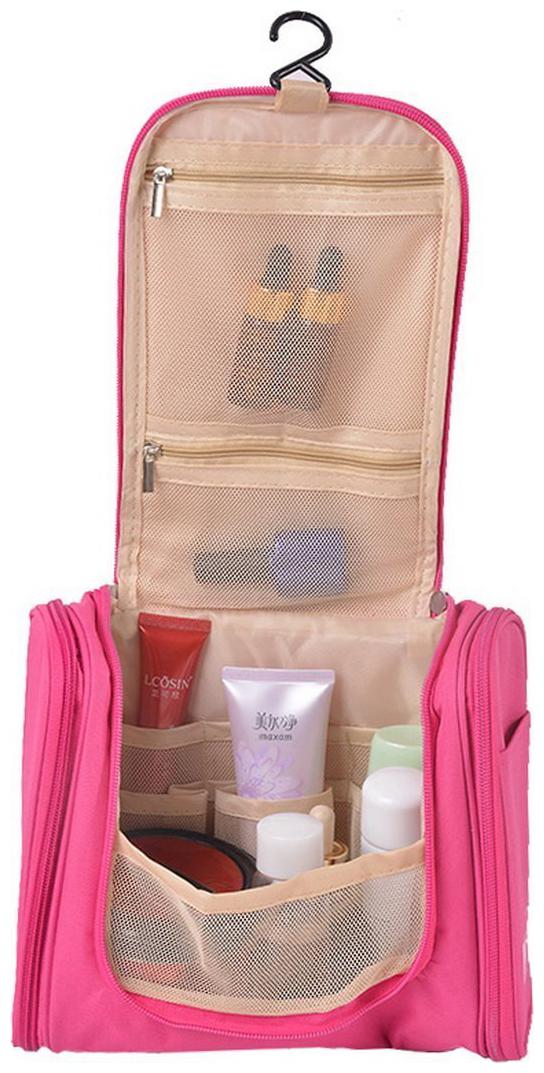 House of Quirk Toiletry Bag with Hanging Hook Organizer for Travel Accessories - Pink
House of Quirk Toiletry Bag with Hanging Hook Organizer for Travel Accessories - Pink