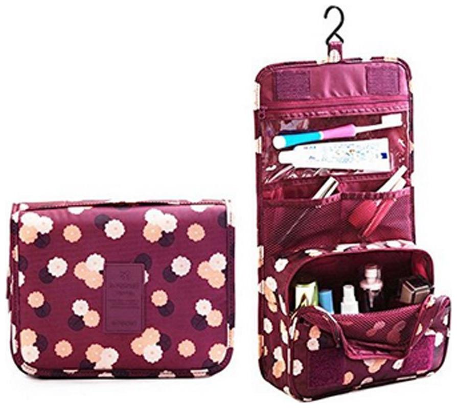 House Of Quirk Portable Toiletry Hanging Bag Storage Pouch Travel Organizer with Large Capacity (Maroon Flower)
House Of Quirk Portable Toiletry Hanging Bag Storage Pouch Travel Organizer with Large Capacity (Maroon Flower)