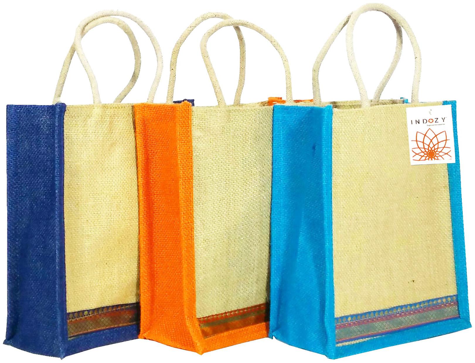 Jute Bags for Lunch and Gifting with Zip for Men and Women Medium Size (Multicolour) - Combo of 3
Jute Bags for Lunch and Gifting with Zip for Men and Women Medium Size (Multicolour) - Combo of 3