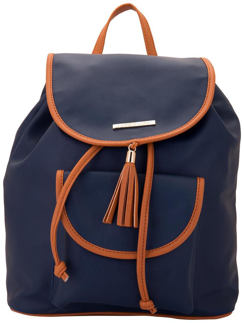 Lapis O Lupo Blue PU Backpack
Lapis O Lupo Blue PU Backpack