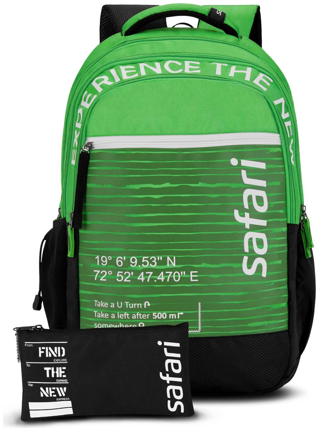 Safari GPS19CBGRN Laptop Backpack