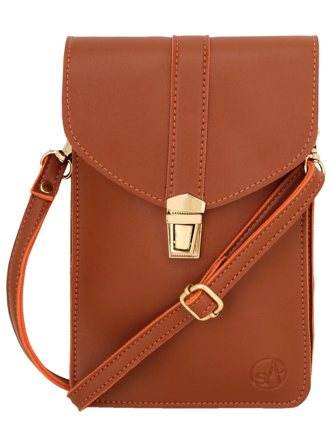 Spice Art Tan PU Solid Crossbody Bag 
Spice Art Tan PU Solid Crossbody Bag