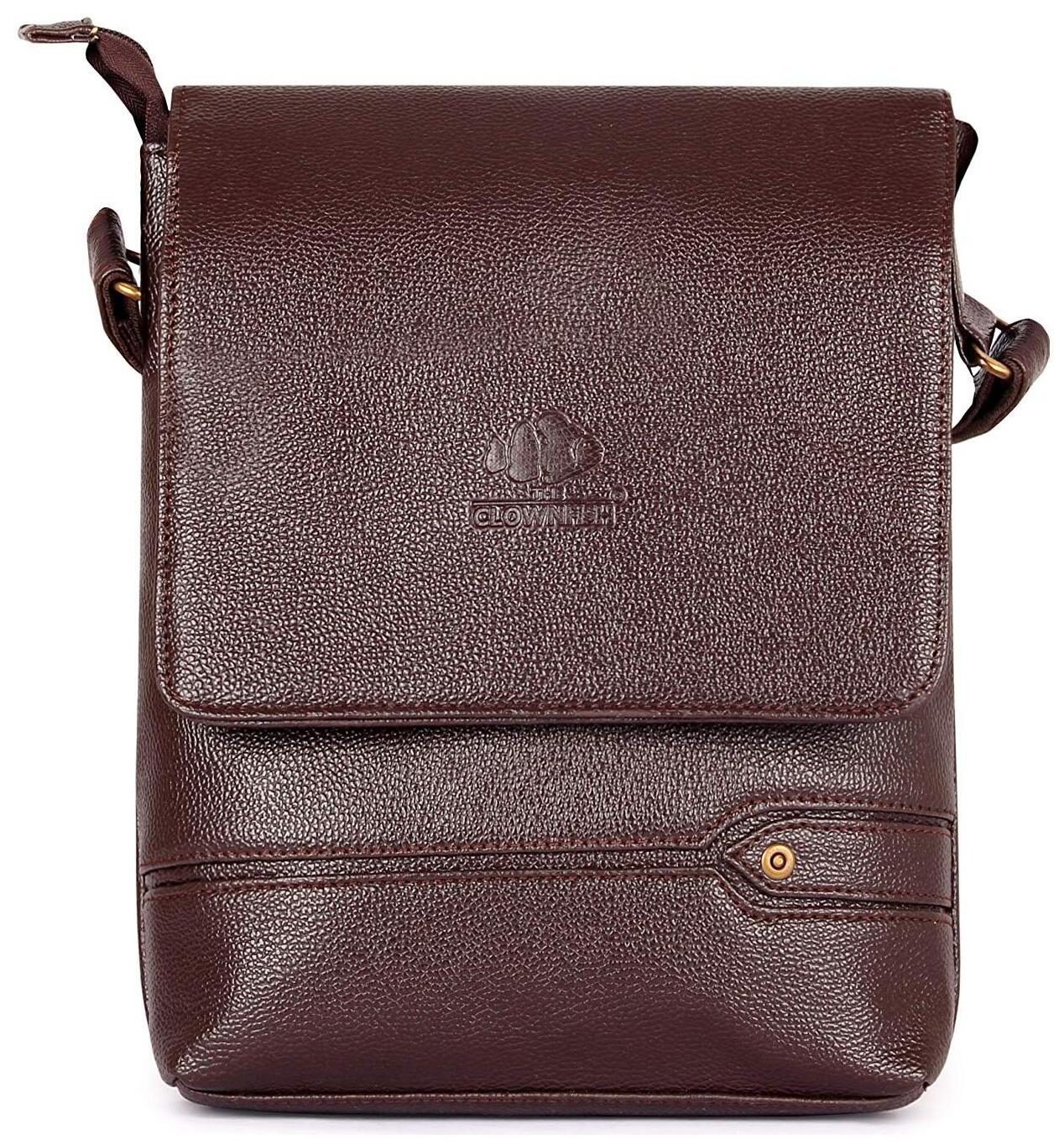 The Clownfish Liberty Sling Bag Sling Bag for travel Sling bag for Men Sling Bag For Women Side Bag for Girls Side Bag for Men Messenger Bag Tablet Bag (Coffee)
The Clownfish Liberty Sling Bag Sling Bag for travel Sling bag for Men Sling Bag For Women Side Bag for Girls Side Bag for Men Messenger Bag Tablet Bag (Coffee)