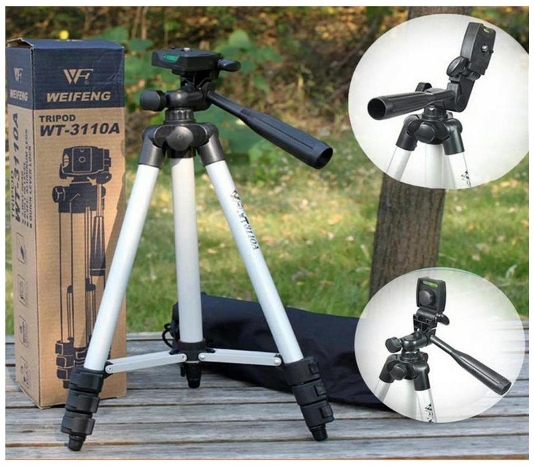 CHG Portable and Adjustable Tripod Aluminium Alloy Stand Holder for Smart Phones and DSLR Camera 360 mm -1050 mm 1 4 inch Screw Mobile Holder Bracket
CHG Portable and Adjustable Tripod Aluminium Alloy Stand Holder for Smart Phones and DSLR Camera 360 mm -1050 mm 1 4 inch Screw Mobile Holder Bracket