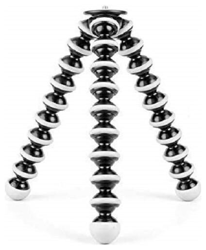Champcool Gorilla Tripod 10 inch Fully Flexible Foldable Octopus Tripod Stand for Mobile Smartphones DSLR Cameras
Champcool Gorilla Tripod 10 inch Fully Flexible Foldable Octopus Tripod Stand for Mobile Smartphones DSLR Cameras