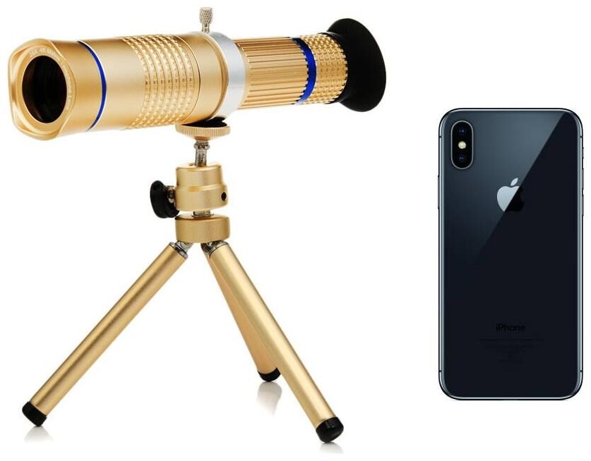 Crystal Digital 20X Extra Zoomer Optical Zoom Lens Telescope Mobile Camera Lens with Tripod Phone Holder for Android iOS Phones
Crystal Digital 20X Extra Zoomer Optical Zoom Lens Telescope Mobile Camera Lens with Tripod Phone Holder for Android iOS Phones