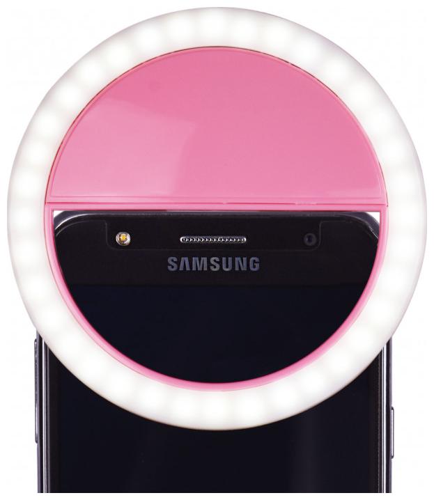 Crystal Digital Portable LED Selfie Ring Light for Smartphones Tablets and iPhone (Pink)
Crystal Digital Portable LED Selfie Ring Light for Smartphones Tablets and iPhone (Pink)