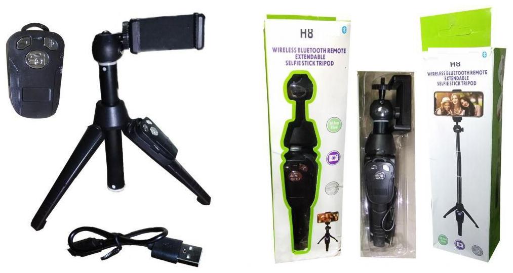 QUXXA H8 Professional Extendable 25 5cm Tripod Stand for Mobile GoPro (Vlogging Special)
QUXXA H8 Professional Extendable 25 5cm Tripod Stand for Mobile GoPro (Vlogging Special)