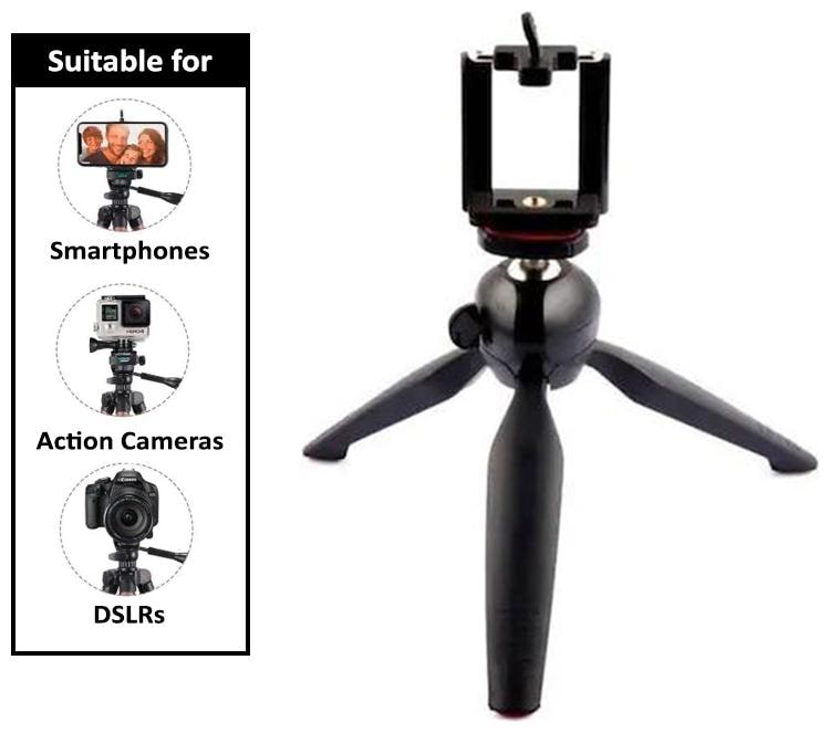 PICKMALL Mini Tripod 7 inch-58 With 360 Degree Rotation Ball Hard With Mobile Clip For All Android Iphone Smart Phone
PICKMALL Mini Tripod 7 inch-58 With 360 Degree Rotation Ball Hard With Mobile Clip For All Android Iphone Smart Phone