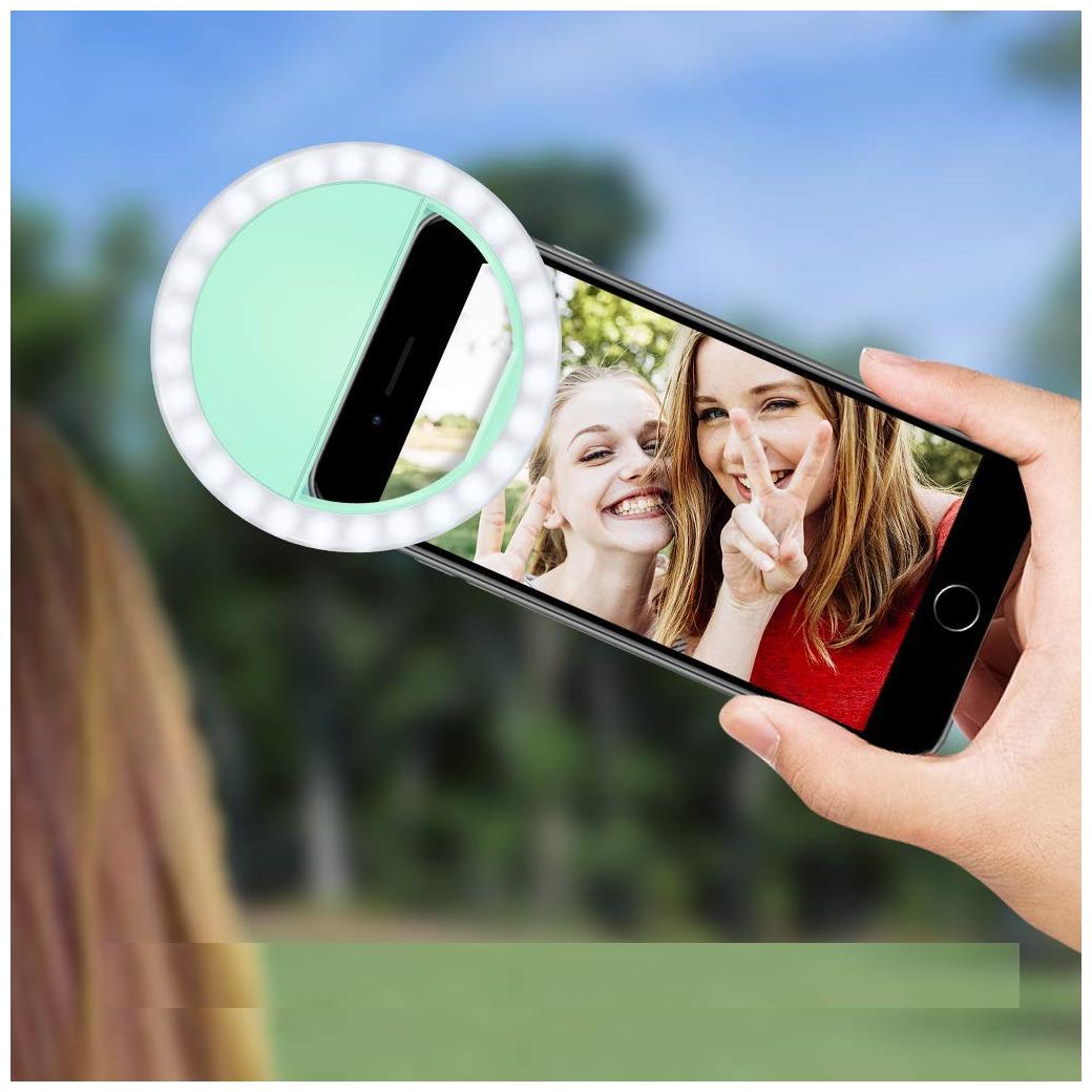 Portable Selfie Beauty LED Ring Flash Night Light for Camera Brightness - TikTok and Instagram Videos by TSV
Portable Selfie Beauty LED Ring Flash Night Light for Camera Brightness - TikTok and Instagram Videos by TSV