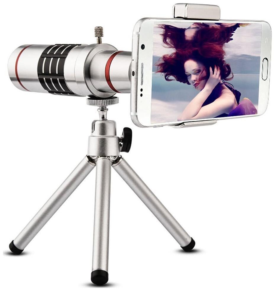 TSV 18X lens Mini Tripod Taking pictures or videos of long distance objects Optical Zooming Lens Telescope Compatible With Apple Iphones
TSV 18X lens Mini Tripod Taking pictures or videos of long distance objects Optical Zooming Lens Telescope Compatible With Apple Iphones